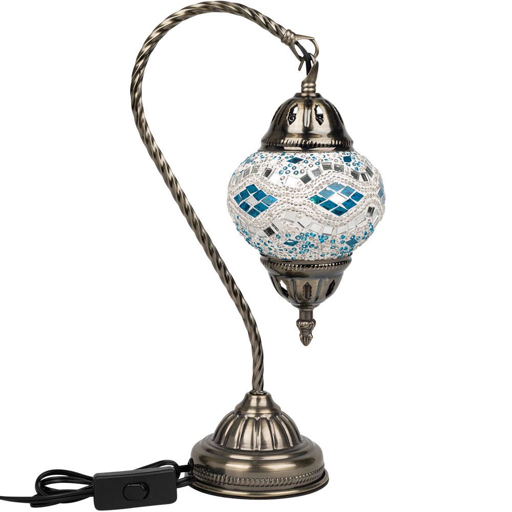MOSAIC LAMP 14.5" TALL