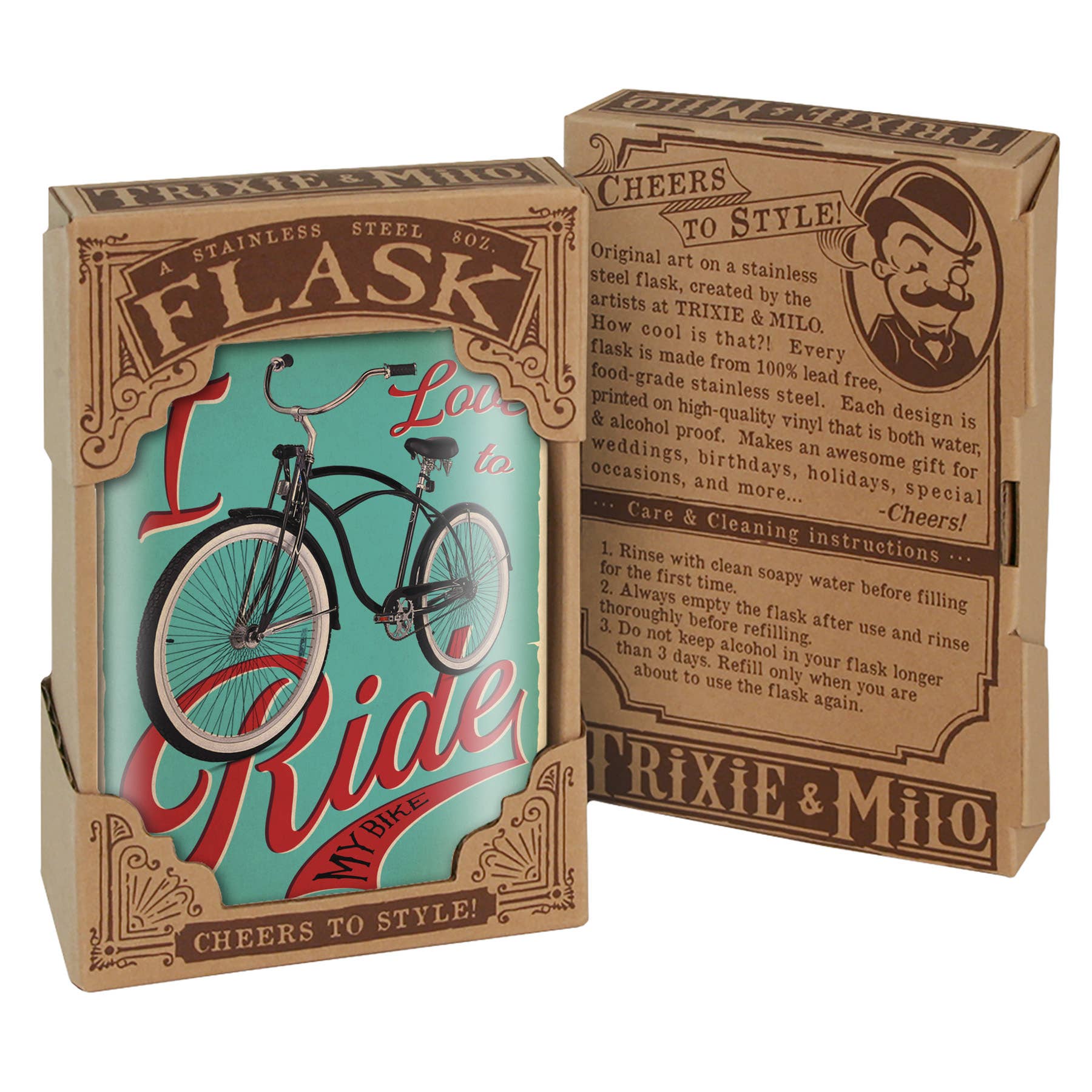 Flask - I Love to Ride My Bike **LAST CALL**