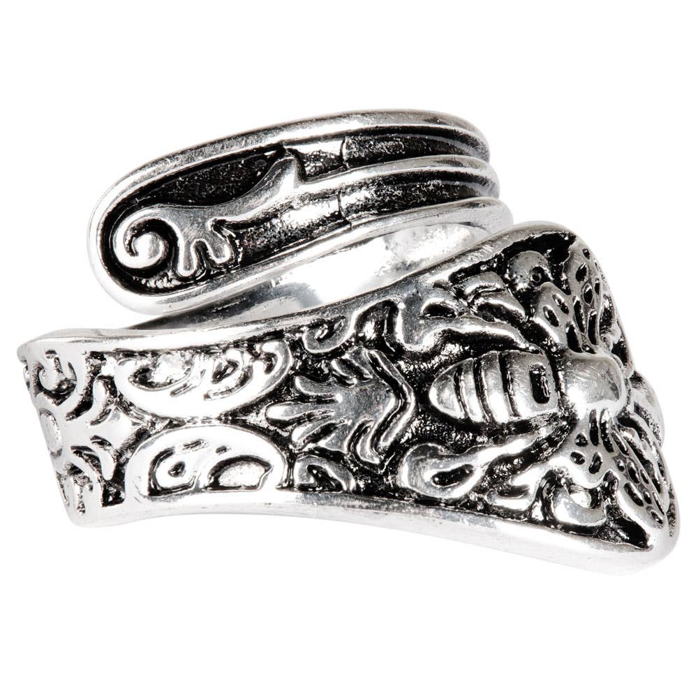 WRAP ADJUSTABLE BEE RING