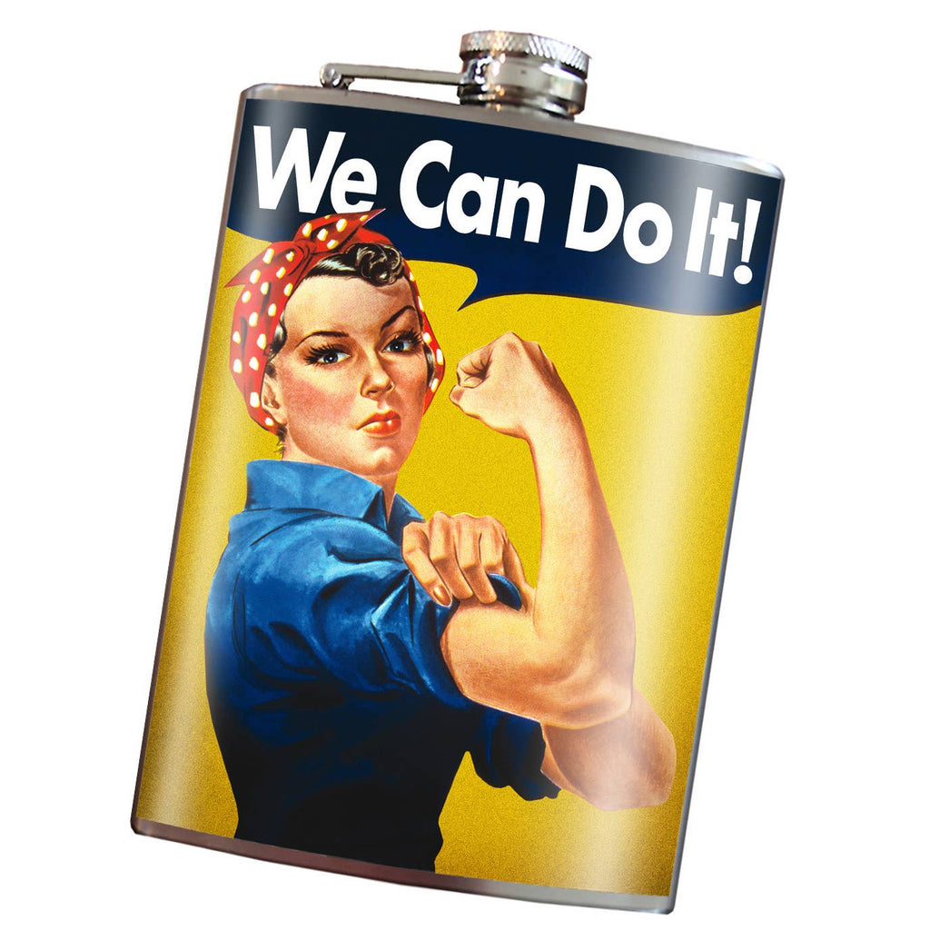 Flask - We Can Do It! Rosie the Riveter