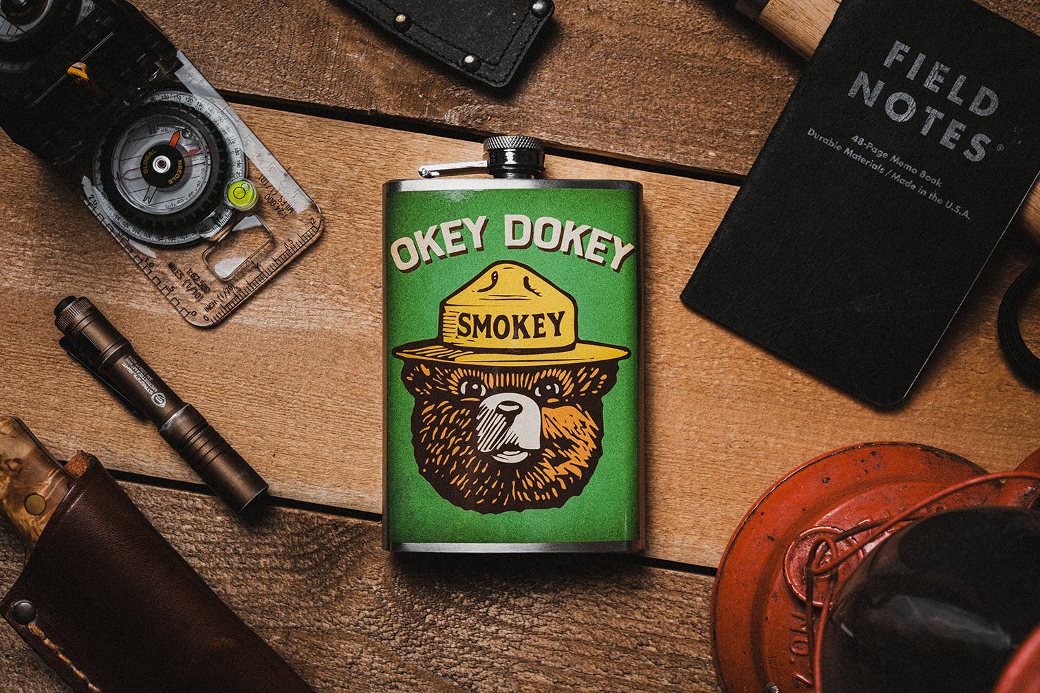 Flask - Okey Dokey Smokey
