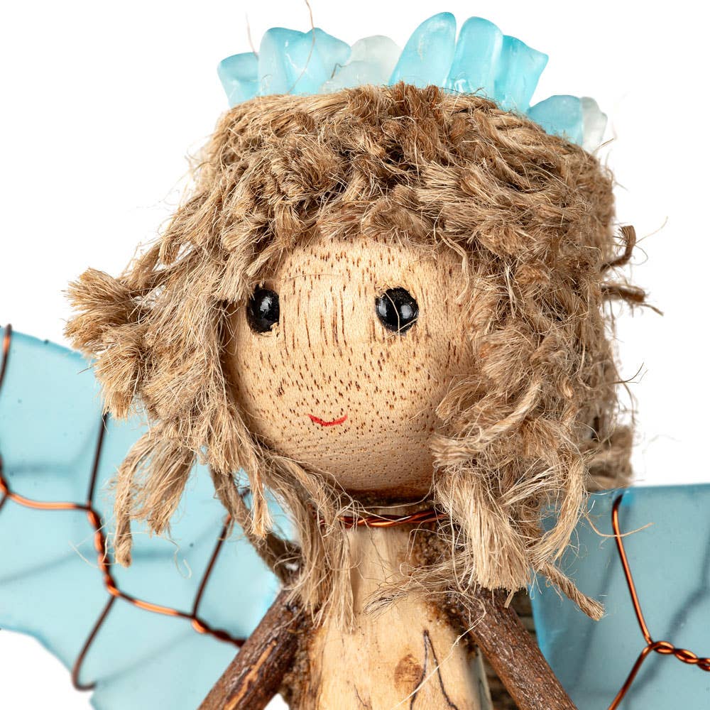 DRIFTWOOD AND SEA GLASS FAIRY