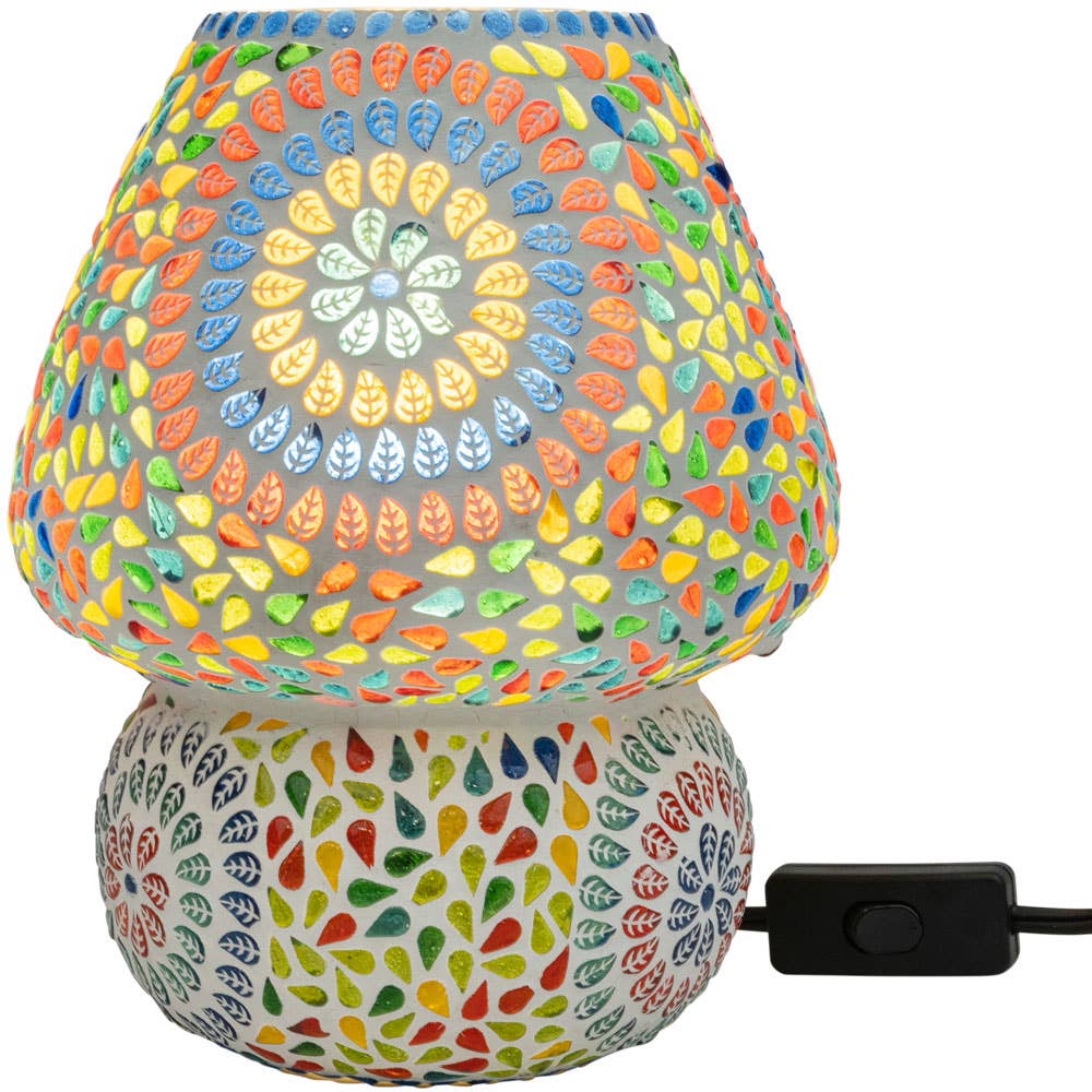 Mosaic Glass Lamp
