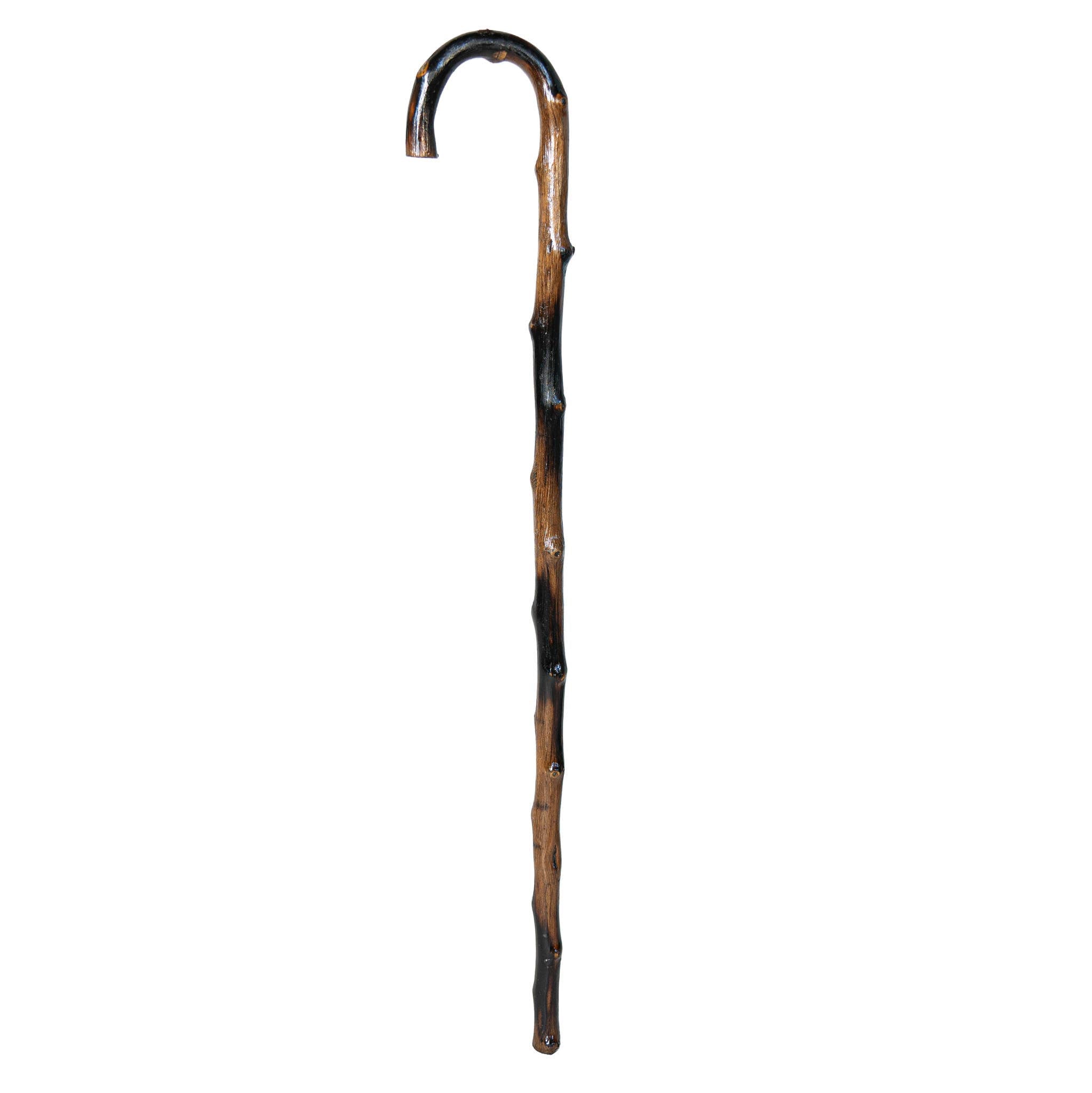 Rattan Two-Tone Wooden Cane