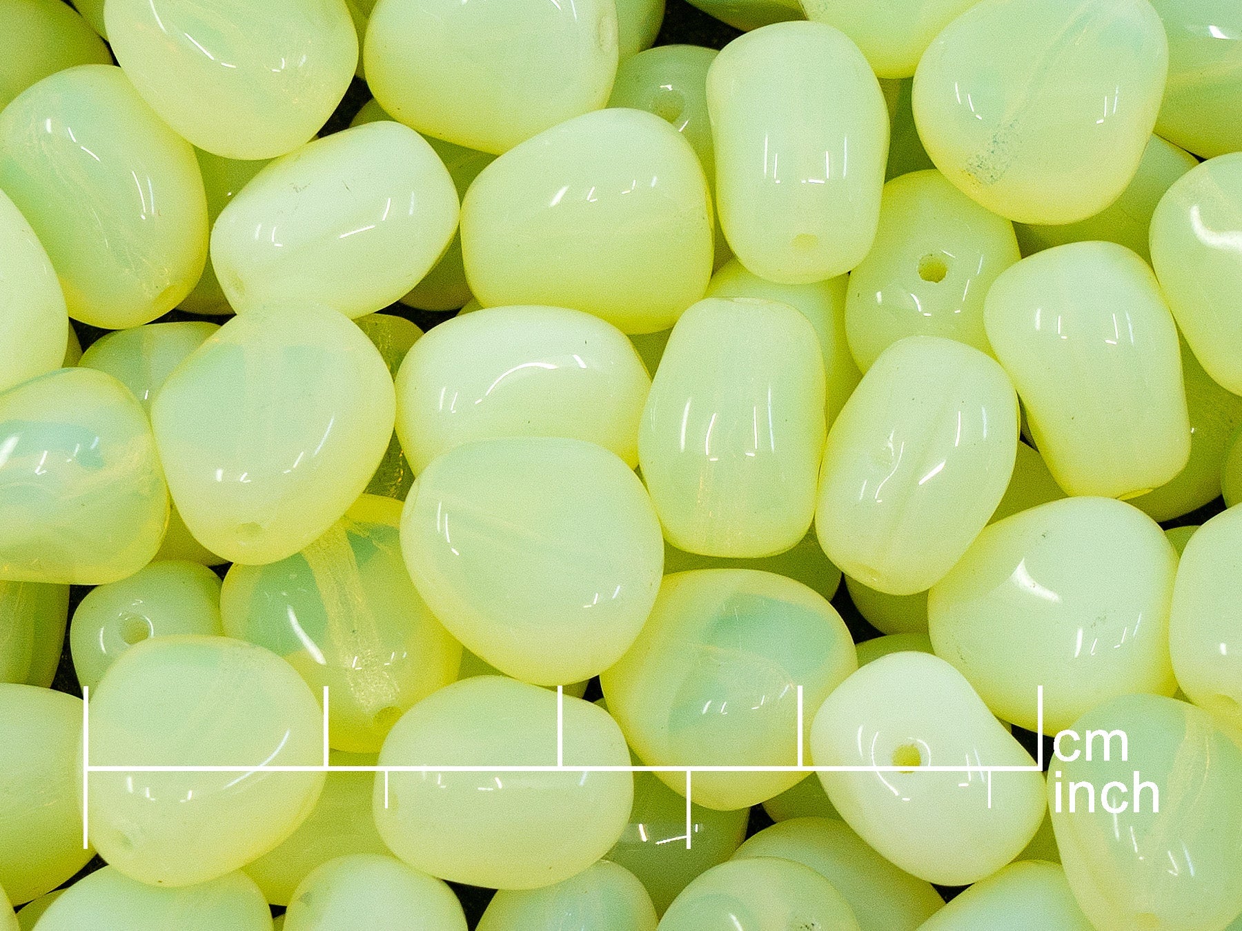 OUTLET 250g Pressed Beads, 11 x 10 mm, 81000 (111-30462-11x10-81000), Glass, Czech Republic