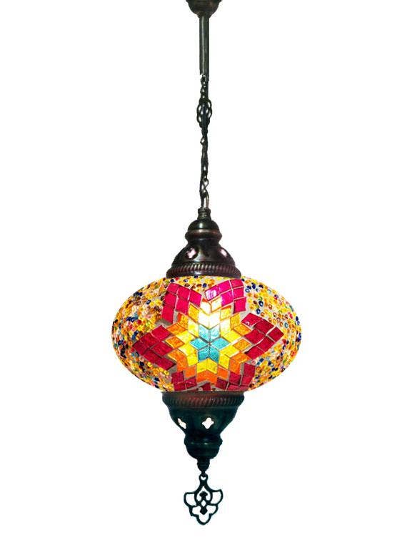 Size 3 globe with 3 globes chandelier