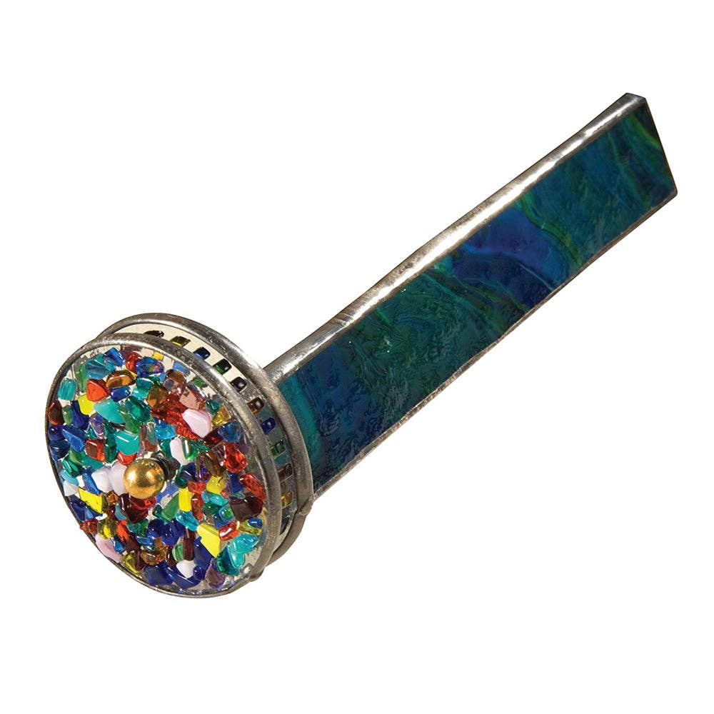 KAL 106 Blue/Green Opal  Kaleidoscope - Double Wheel