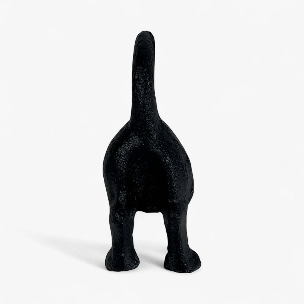 Dog Tail Wall Hook Cast Iron Rustic Home Decor