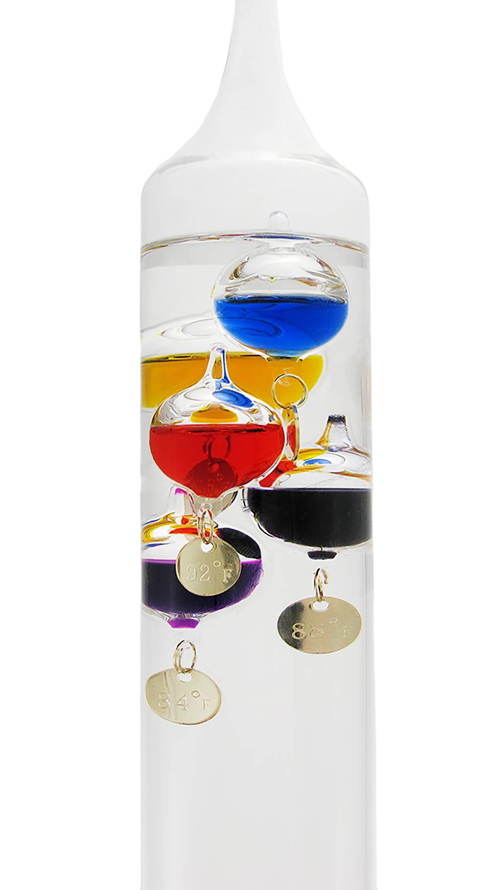 22-Inch High Glass Galileo Thermometer