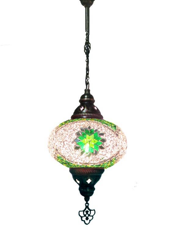 Size 3 globe with 3 globes chandelier