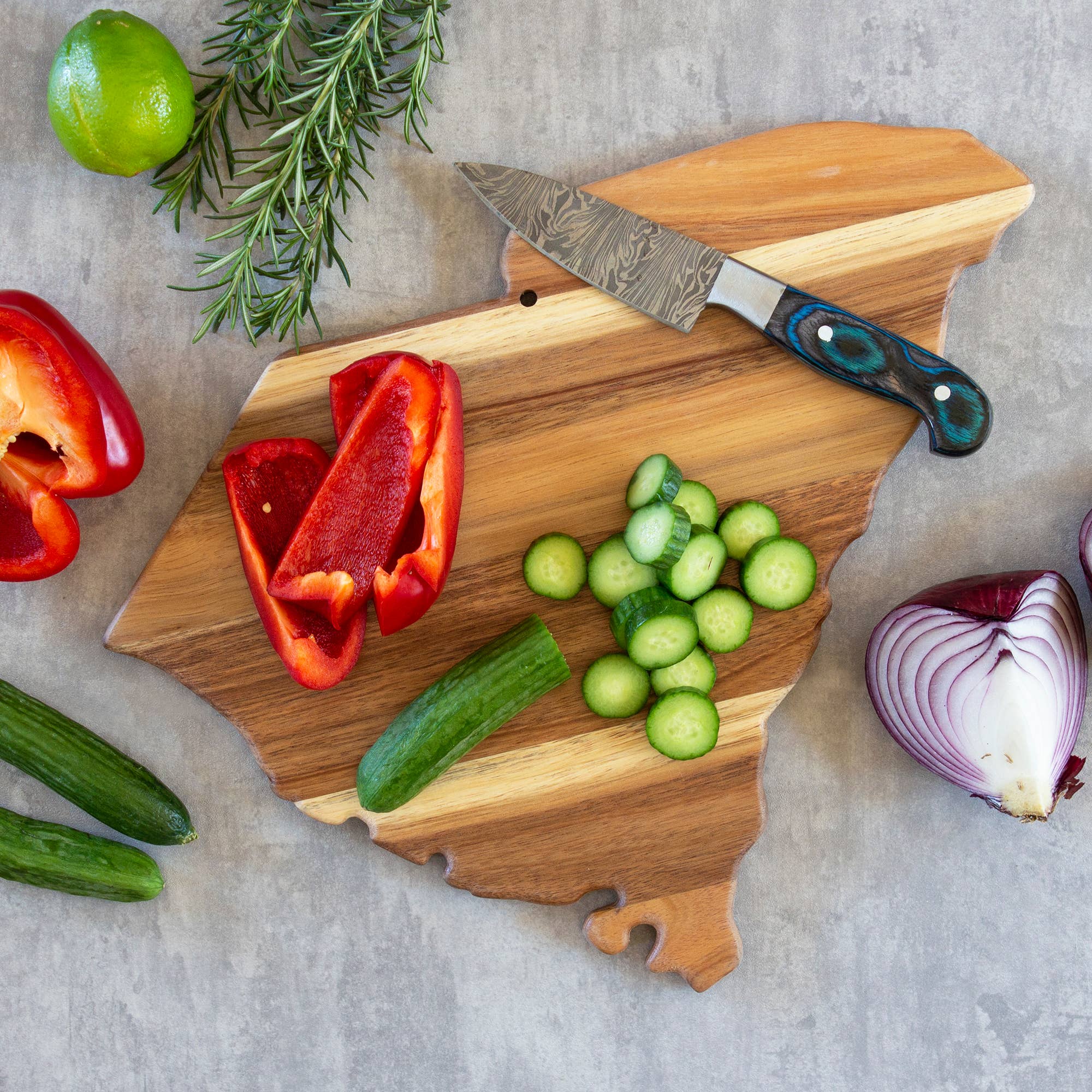 Rock & Branch® Origins Series South Carolina Serving Board
